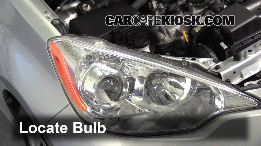 2012 Toyota Prius C 1.5L 4 Cyl. Lights Parking Light (replace bulb)